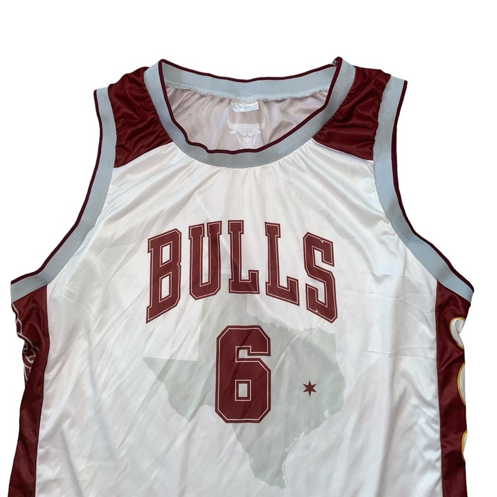 rare chicago bulls alex caruso carushow players series nba basketball jersey - Picture 4 of 7